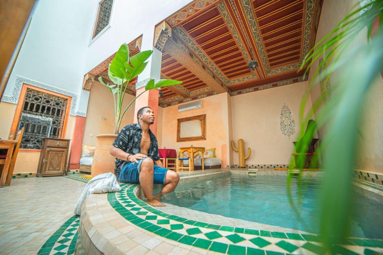Riad Euphorbe Marrakesh Exteriör bild