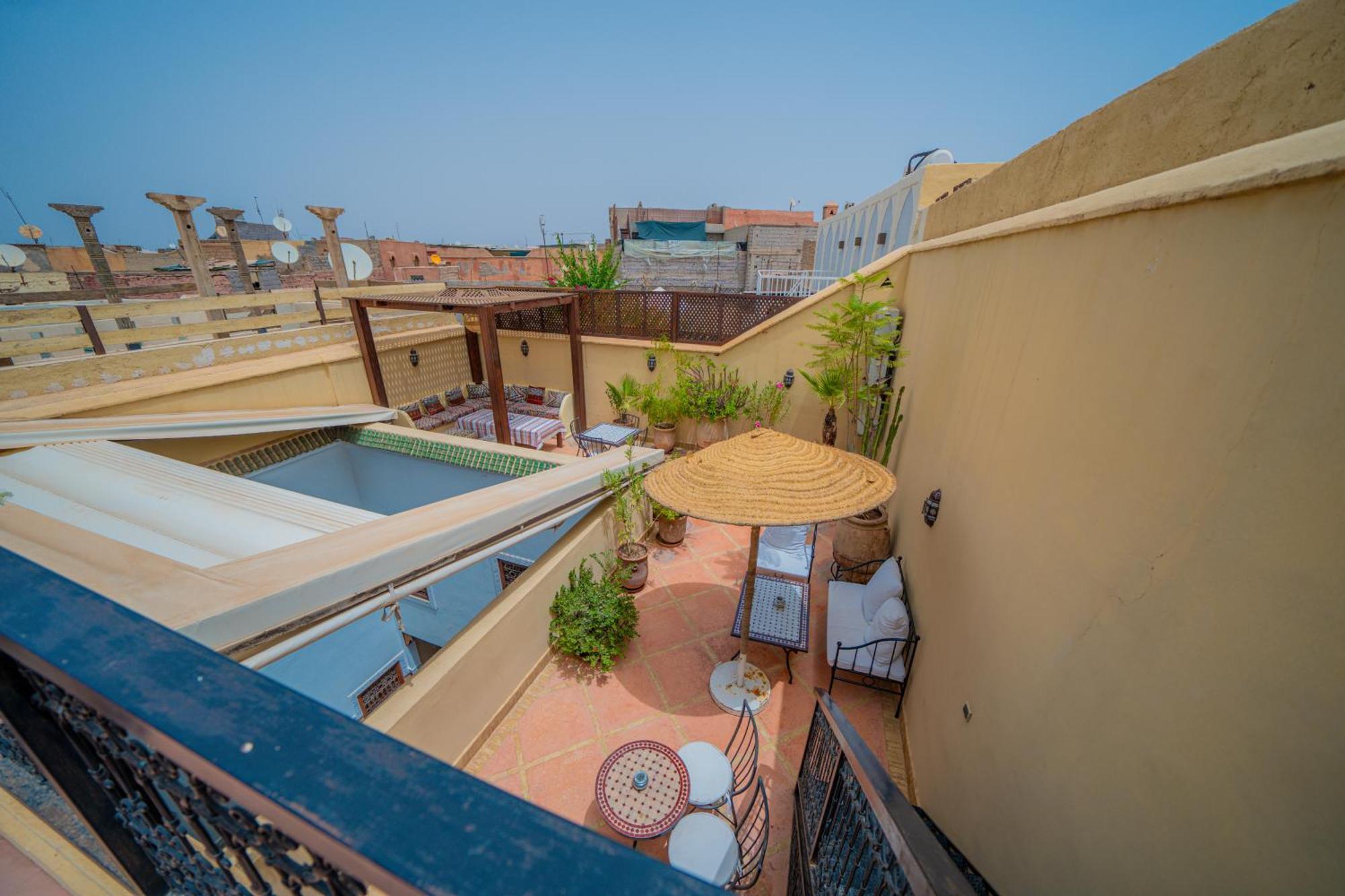 Riad Euphorbe Marrakesh Exteriör bild