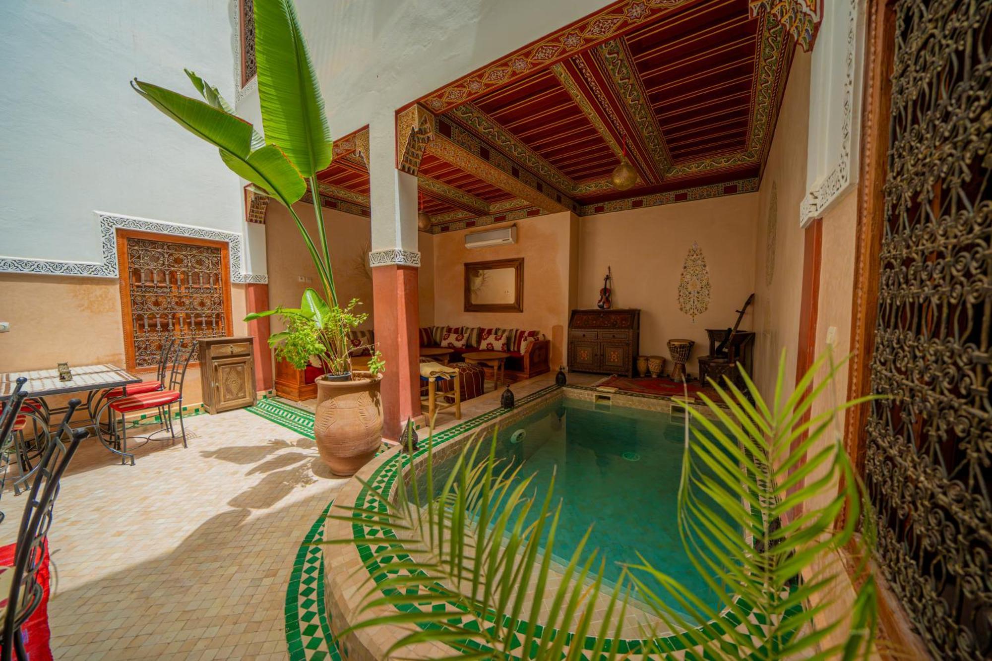 Riad Euphorbe Marrakesh Exteriör bild